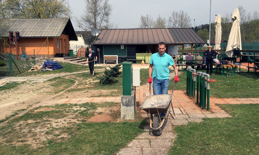 Delovna akcija je uspela