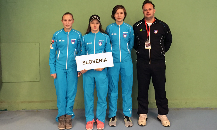 Reprezentanca Slovenije do 14 let, med 8 ekip v Evropi
