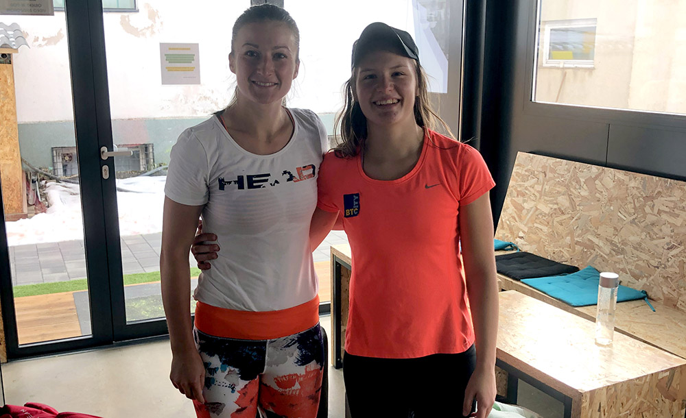 trening dalilo jakupovic wta 82