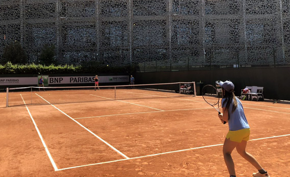 Pia in Igor prispela na Roland Garros