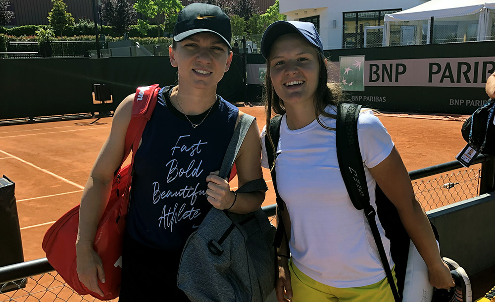 pia in simona halep