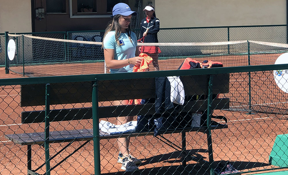 Pia Lovrič pred Roland Garrosom