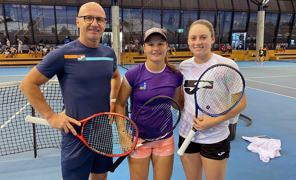 pia na treningu s tamaro zidansek 