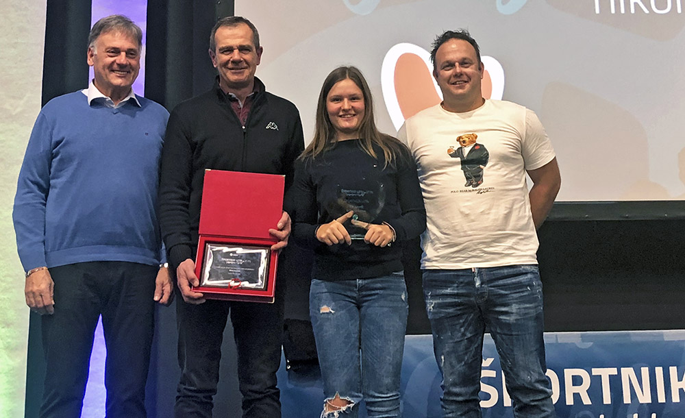 Pia Lovrič, športnica Domžal za leto 2019